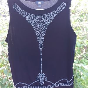 Velvet tank top